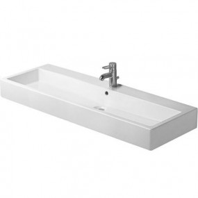 Duravit Vero Umywalka szlifowana wisząca / nablatowa biała 120x47 - 418752_O1