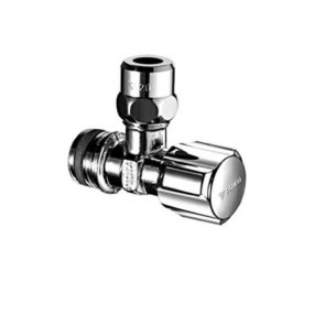 Schell Regulacyjny zawor kątowy comfort 1/2`z asag chrom - 163969_O1