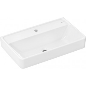 Hansgrohe Xanuia Q Umywalka wisząca Compact 650/390 1/o na bat. bez przelewu biały