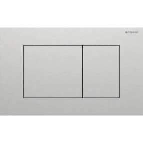 Geberit Sigma40 Przycisk uruchamiający, przedni, stal nierdzewna, prostokątny