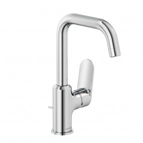 Kludi X1 jednouchwytowa bateria umywalkowa, z zest. odpł., sterowanie boczne, chrom