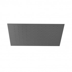 Kludi ASANA 440 x 440 mm głowica natrysku, strumień deszczowy, czarny szczotkowany