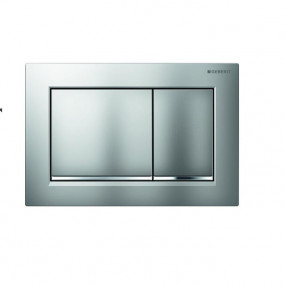 Geberit Omega30 Przycisk uruchamiający , przedni, chrom mat, easy-to-clean - 818951_O1
