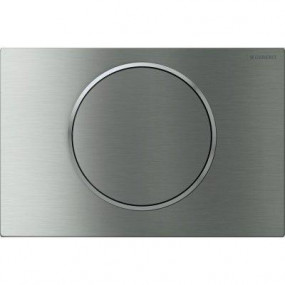 Geberit Sigma10 Przycisk uruchamiający, przedni, stal nierdz. - 461193_O1