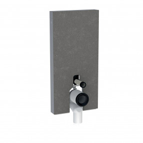 Geberit Moduł sanitarny Monolith do WC stojącego, H101, imitacja betonu - 823039_O1