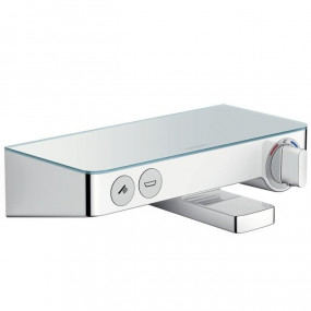 Hansgrohe ShowerTablet Select bateria termostatyczna wannowa 300 DN15 montaż natynkowy półka chrom - 466545_O1