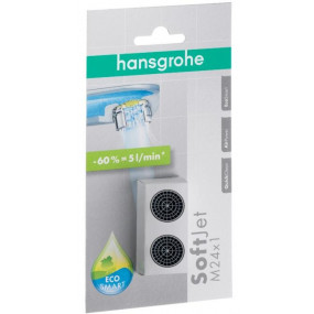 Hansgrohe zestaw perlatorów M24x1 do baterii umywalkowych chrom - 449111_O1