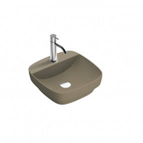 Catalano Green Lux umywalka nablatowa 42x42 brązowy mat - 786627_O1