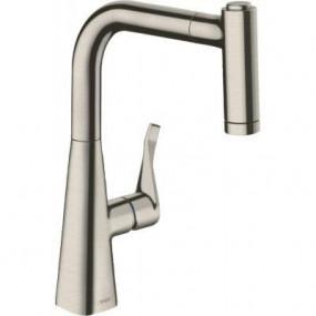 Hansgrohe Metris Jednouchwytowa bateria kuchenna 220 z wyciąganą wylewką - 688912_O1