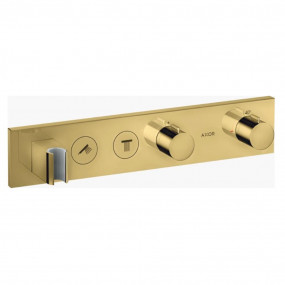 Axor ShowerSolutions Bateria prysznicowa podtynkowa termostatyczna złoty optyczny połysk - 826037_O1
