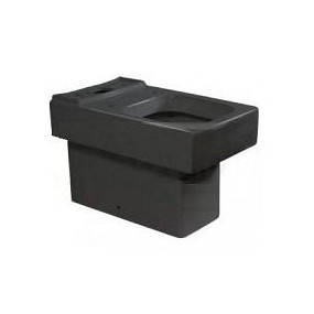 Duravit Vero Miska WC stojąca 37x63 czarna WonderGliss - 392141_O1