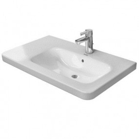 Duravit DuraStyle Umywalka meblowa asymetryczna 80x48 cm komora po prawej stronie - 463551_O1