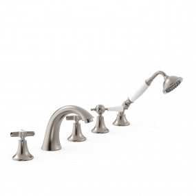 Tres Clasic Bateria wannowaczterootworowa Stal - 825710_O1