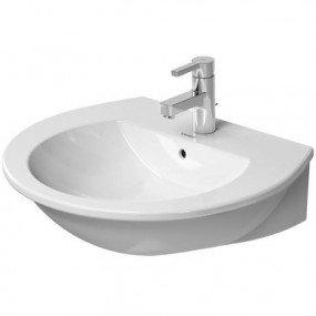 Duravit Darling New Umywalka wisząca biała 55x48 WonderGliss - 450286_O1