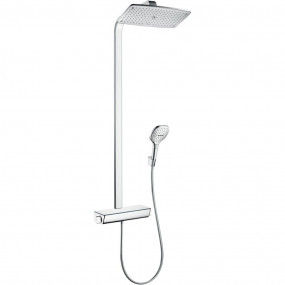 Hansgrohe Raindance Select E Komplet prysznicowy z deszczownicą 360, EcoSmart 9 l/min, DN15 - 508158_O1