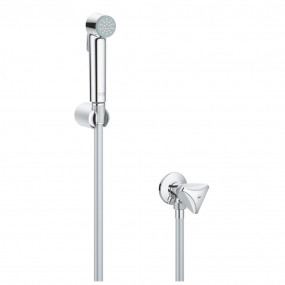 Grohe Tempesta-F Trigger Spray 30 Zestaw bidetta z uchwytem ściennym i zaworem kątowym chrom - 751416_O1