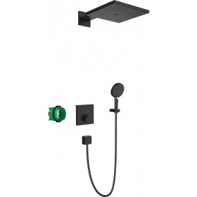 Hansgrohe Raindance E System prysznicowy do montażu podtynkowego z termostatem ShowerSelect, czarny matowy - 823505_O1