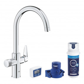 GROHE Blue Pure bateria kuchenna zlewozmywakowa + filtr z węglem aktywnym mini, chrom - 896360_O1