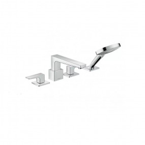 Hansgrohe Metropol 4-otworowa bateria na brzeg wanny, element zewnętrzny, uchwyty jednoramienne - 763852_O1