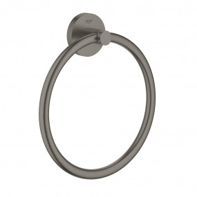 Grohe Essentials Wieszak na ręcznik okrągły hard brushed grafit - 742130_O1