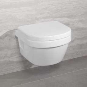 Villeroy & Boch Architectura miska WC wisząca compact, bezrantowa, DirectFlush 350 x 480 mm Weiss Alpin CeramicPlus - 579830_O1