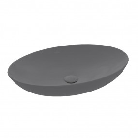 Villeroy & Boch Loop & Friends Umywalka stojąca na blacie 620 x 420 mm Graphite CeramicPlus - 828214_O1