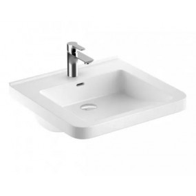 Geberit Selnova Comfort Square umywalka dla osób niepełnosprawnych 55x52,5 z otworem, z przelewem - 880950_O1