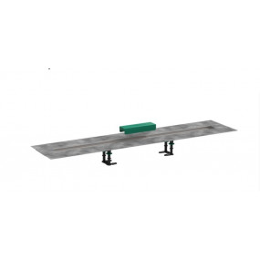 Hansgrohe uBox universal Zestaw instalacyjny 120 cm na posadzkę do odpływu liniowego pod płytkę - 828855_O1
