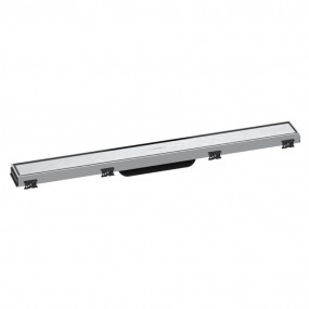 Hansgrohe RainDrain Match Element zewnętrzny odpływu ze stelażem o regulowanej wysokości 70 cm stal szlachetna szczotkowana - 828885_O1