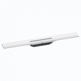 Hansgrohe RainDrain Flex Element zewnętrzny odpływu 700 z możliwością przycięcia i do montażu przy ścianie biały matowy - 828950_O1