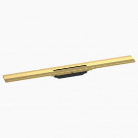 Hansgrohe RainDrain Flex Element zewnętrzny odpływu 80 cm z możliwością przycięcia i do montażu przy ścianie złoty optyczny polerowany - 828959_O1