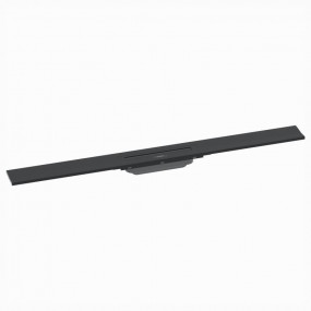 Hansgrohe RainDrain Flex Element zewnętrzny odpływu 900 z możliwością przycięcia i do montażu przy ścianie czarny matowy - 828963_O1