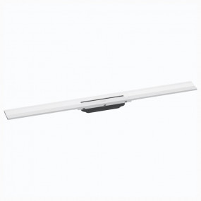 Hansgrohe RainDrain Flex Element zewnętrzny odpływu 900 z możliwością przycięcia i do montażu przy ścianie biały matowy - 828964_O1