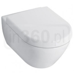 Villeroy & Boch Subway 2.0 miska WC wisząca bezrantowa, DirectFlush 370 x 560 mm Weiss Alpin AntiBac CeramicPlus - 580054_O1