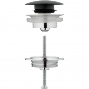 Grohe zestaw odpłwowy set velvet black - 411515_O1