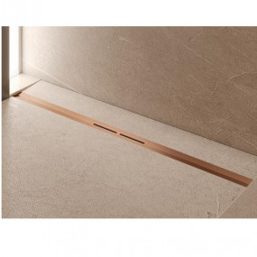 TECE Drainprofile ruszt do odpływu liniowego 900 mm, czerwone złoto szczotkowane - 823335_O1