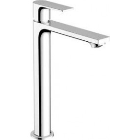 Hansgrohe Rebris E Jednouchwytowa bateria umywalkowa 240 CoolStart EcoSmart+ do mis umywalkowych z kompletem odpływowym Chrom - 858883_O1