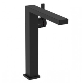Hansgrohe Tecturis E Jednouchwytowa bateria umywalkowa 240 Finie do umywalek nablatowych, CoolStart bez kompletu odpływowego Czarny Matowy - 896247_O1