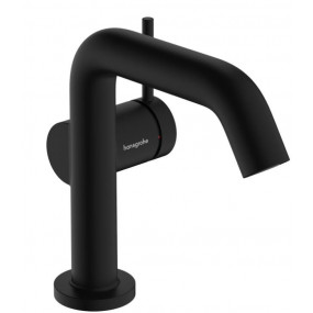 Hansgrohe Tecturis S Jednouchwytowa bateria umywalkowa 110 Fine, CoolStart z kompletem odpływowym Czarny Matowy - 896299_O1