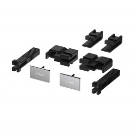 Viega Advantix Akcesoria instalacyjne czarny mat Zestaw do odpływu ściennego - 816385_O1