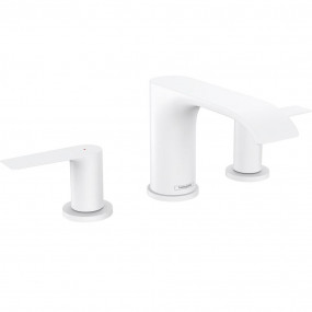 Hansgrohe Vivenis 3-otw. bateria umywalkowa 90 z korkiem biały matowy - 829083_O1