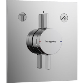 Hansgrohe DuoTurn E Bateria z mieszaczem, podtynkowa do 2 odbiorników Chrom - 896036_O1