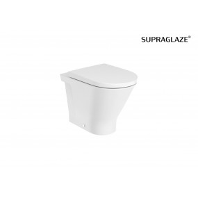 Roca Gap Round Miska Wc Stojąca Rimless Przyścienna Btw Supraglaze