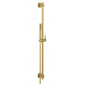 Kludi Nova Fonte Puristic zestaw natryskowy 1 S, 90 cm, złoty szczotkowany