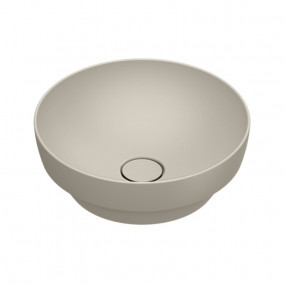Catalano Sfera umywalka 40x40 nablatowa/wpuszczana Piaskowy mat