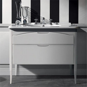 Kerasan Retro Szafka podumywalkowa 100x55 cm biały mat - 766373_O1