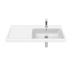 Roca Gap Umywalka meblowa asymetryczna UNIK 100x46 cm PRAWA