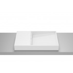 Roca Horizon Umywalka nablatowa DASH 60x38 cm BIAŁY POŁYSK
