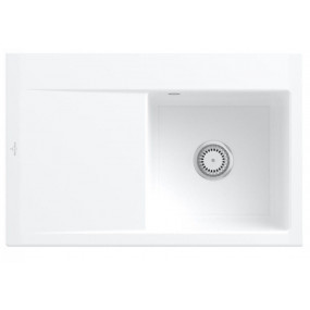 Villeroy & Boch Subway Style 45 zlewozmywak wbudowany 900 x 510 mm White Alpin CeramicPlus