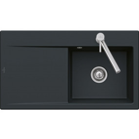Villeroy & Boch Subway Style 50 zlewozmywak wbudowany 900 x 510 mm Pure Black